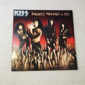 KISS  Smashes, Thrashes & Hits promo placard/poster 12 1/2”x 12 1/2”